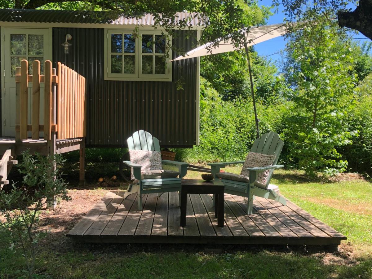 Payzac The Dordogne Huts With Private Pool And Jacuzzi别墅 外观 照片