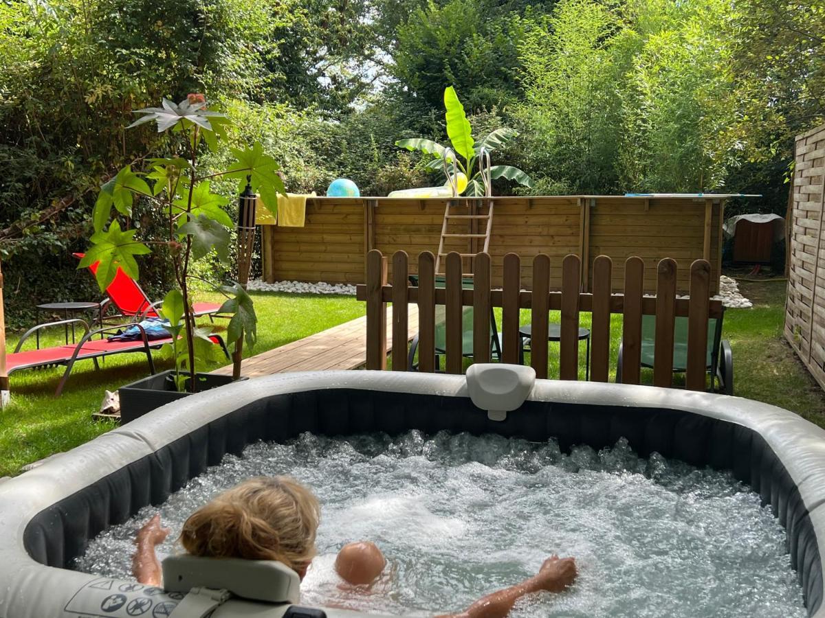 Payzac The Dordogne Huts With Private Pool And Jacuzzi别墅 外观 照片